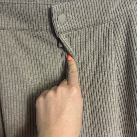 Varley Aberdeen Straight Leg Pant 29" Taupe Marl Size Medium - Picture 5 of 16